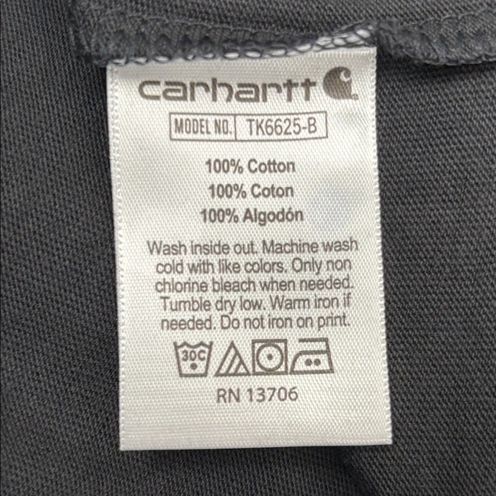 Carhartt Kids Youth Short Sleeve Camo Camouflage Pocket Tee Shirt‎ Large NWT